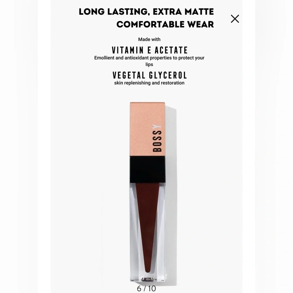 HUSTLE | Bossy Cosmetics Power Women Essentials Liquid‎ Lipstick – Hustle